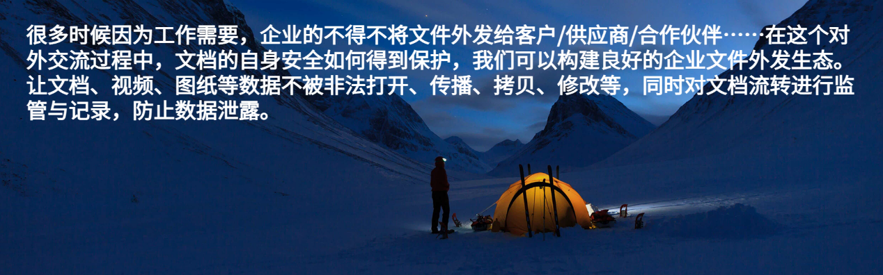 镭速传输的文件分发解决方案